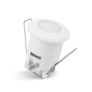 Zabudovateľný pohybový senzor - 360° - max 6 m - max 800 W - IP20 - biely