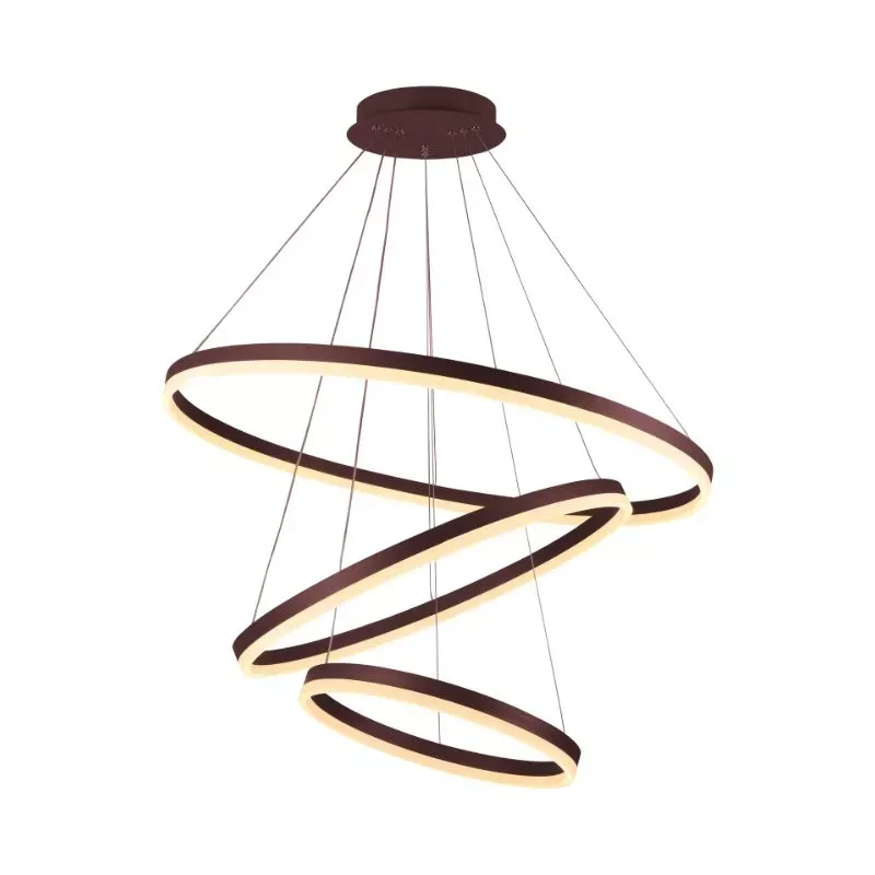 LED závesné svietidlo na lanku + diaľkový ovládač 125W - J4313/BR – Obrázok 2