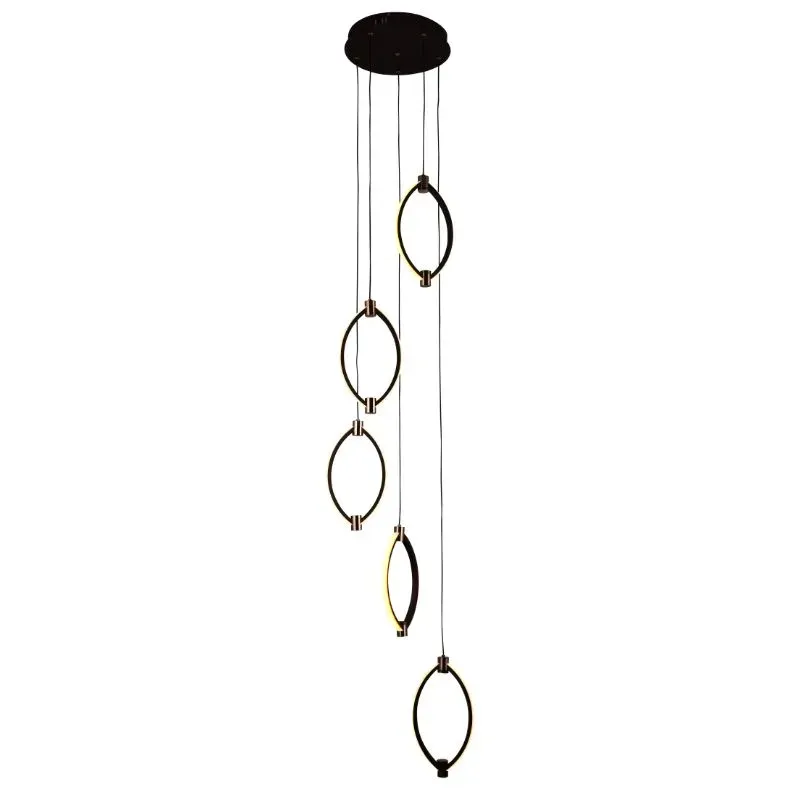LED závesná lampa + diaľkový ovládač 70W - J4349/BR – Obrázok 8