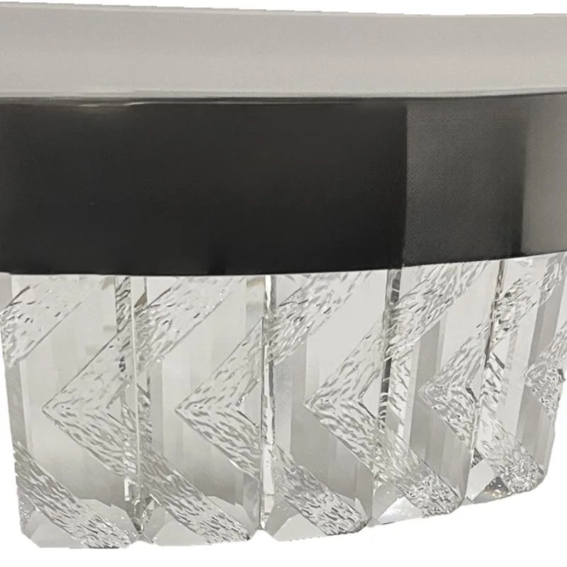 LED luxusné závesné krištáľové svietidlo s diaľkovým ovládačom 90W - TA2300/CH – Obrázok 6