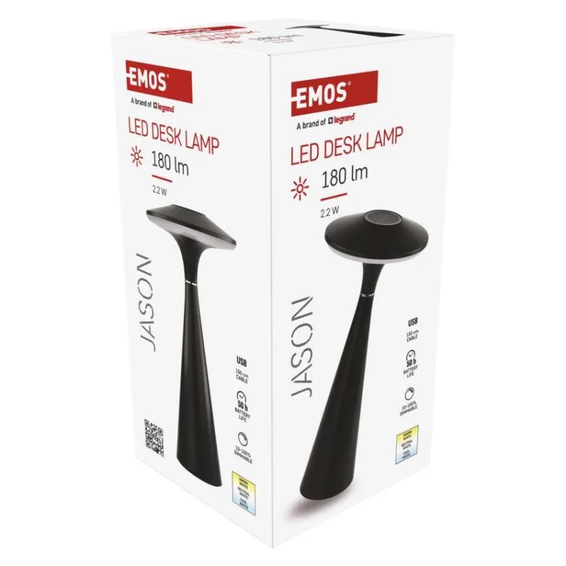 LED stolná lampa JASON, dobíjacia – Obrázok 13