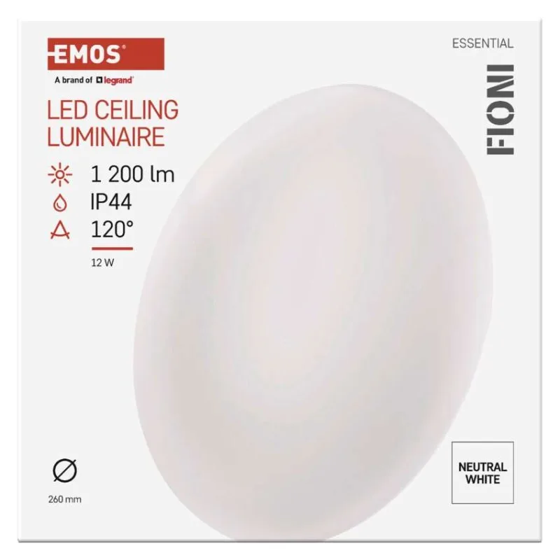 LED prisadené svietidlo FIONI, kruhové biele – Obrázok 10