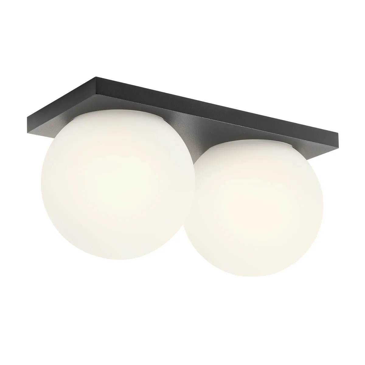 OPALE PL/AP LED stropné – Ø13,5 š28,5 v13,4 cm – Obrázok 2