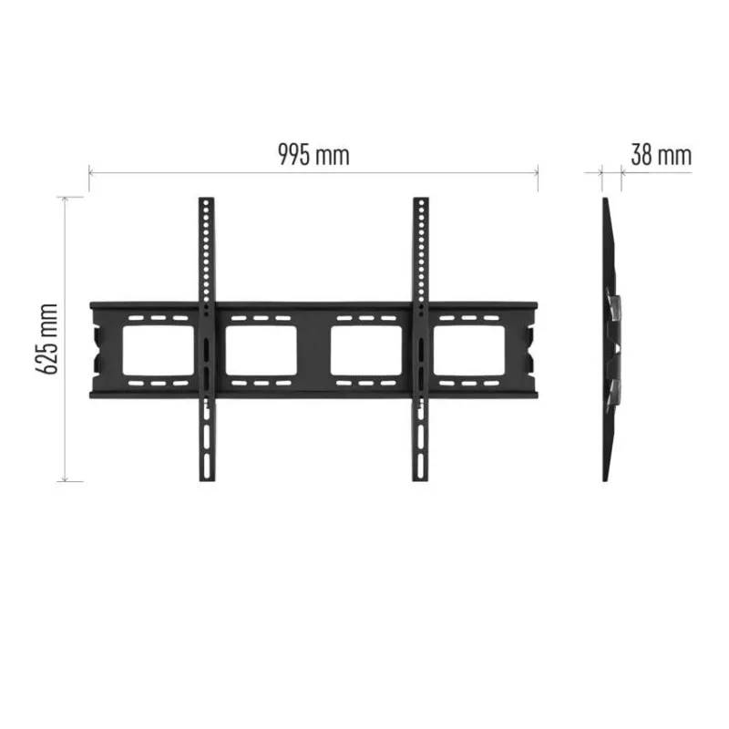 Pevný nástenný TV držiak 50–120" (127–305 cm) – Obrázok 16