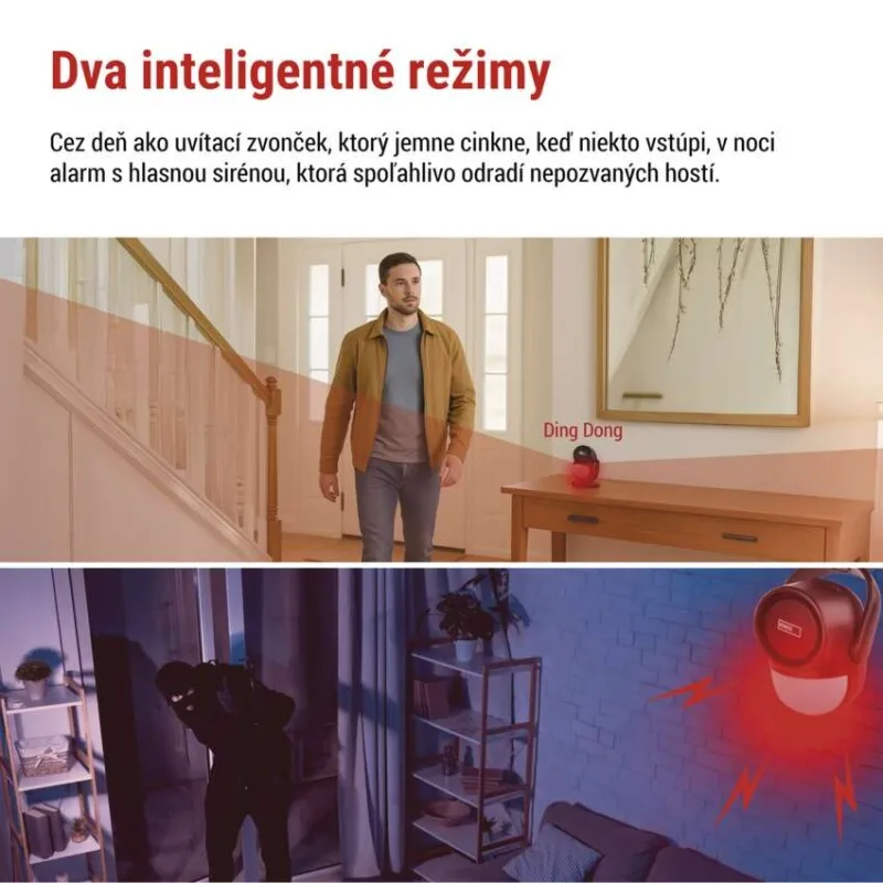 Alarm s pohybovým senzorom EM‑125L PROTECTOR – Obrázok 6