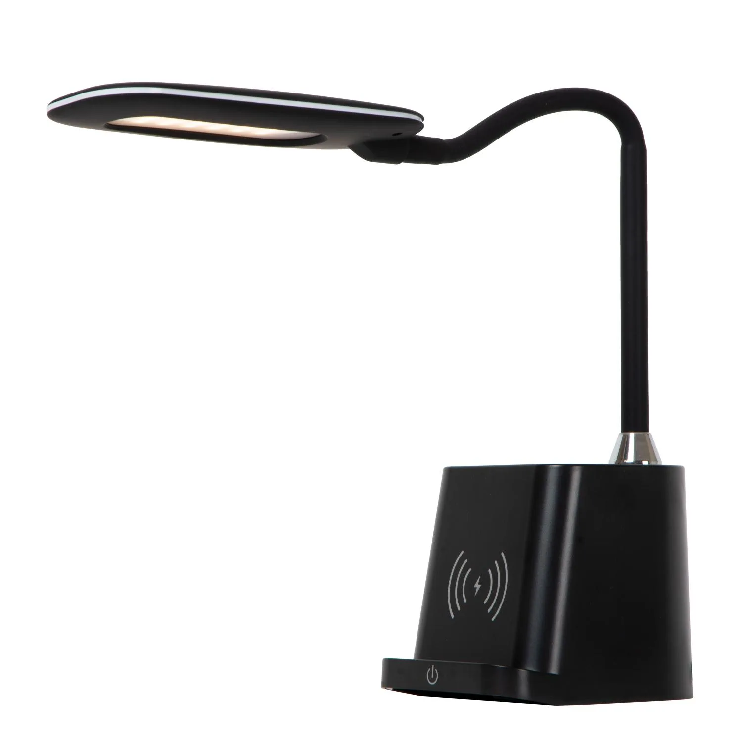 PENNY - Stolná lampa - LED tlmená - 1x4,7W 3000K - s bezdrôtovou nabíjačkou - čierna – Obrázok 7