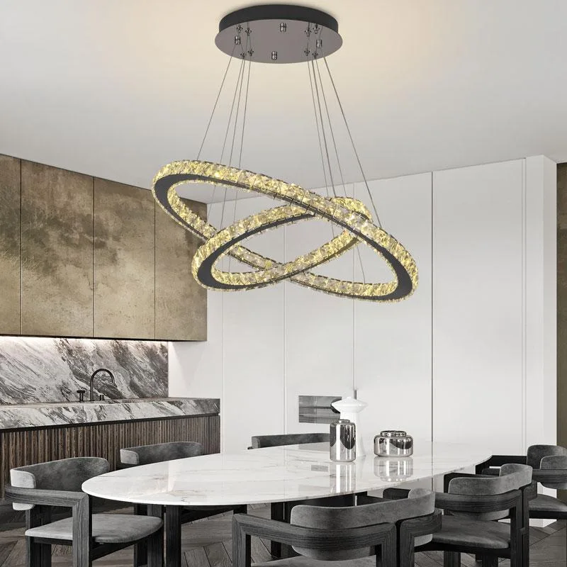 LED luxusné krištáľové svietidlo + diaľkový ovládač 130W - J6353/CH – Obrázok 5