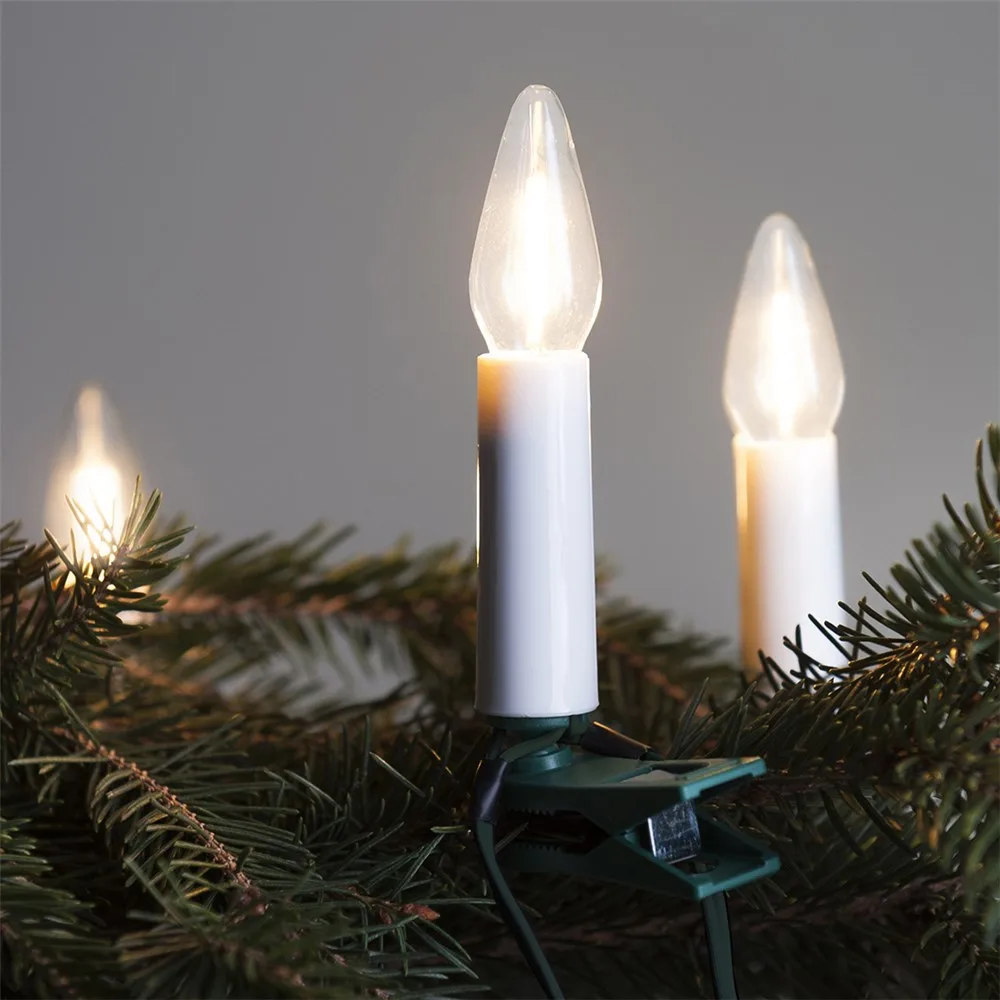 Predlžovacia sada Felicia SVP-16, 16 bielych LED žiaroviek typu Filament 14 V