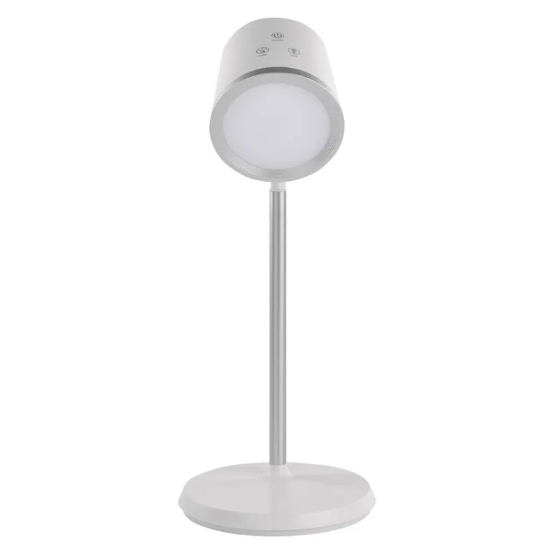 LED stolná lampa ABBIE, dobíjacia, biela – Obrázok 9