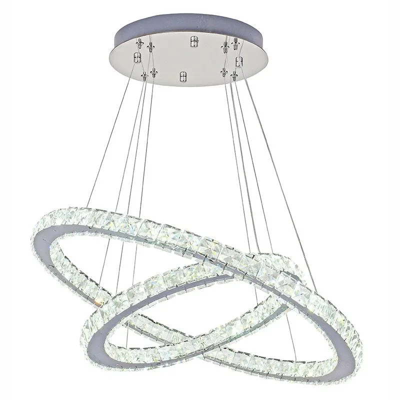 LED luxusné krištáľové svietidlo + diaľkový ovládač 130W - J6353/CH – Obrázok 9