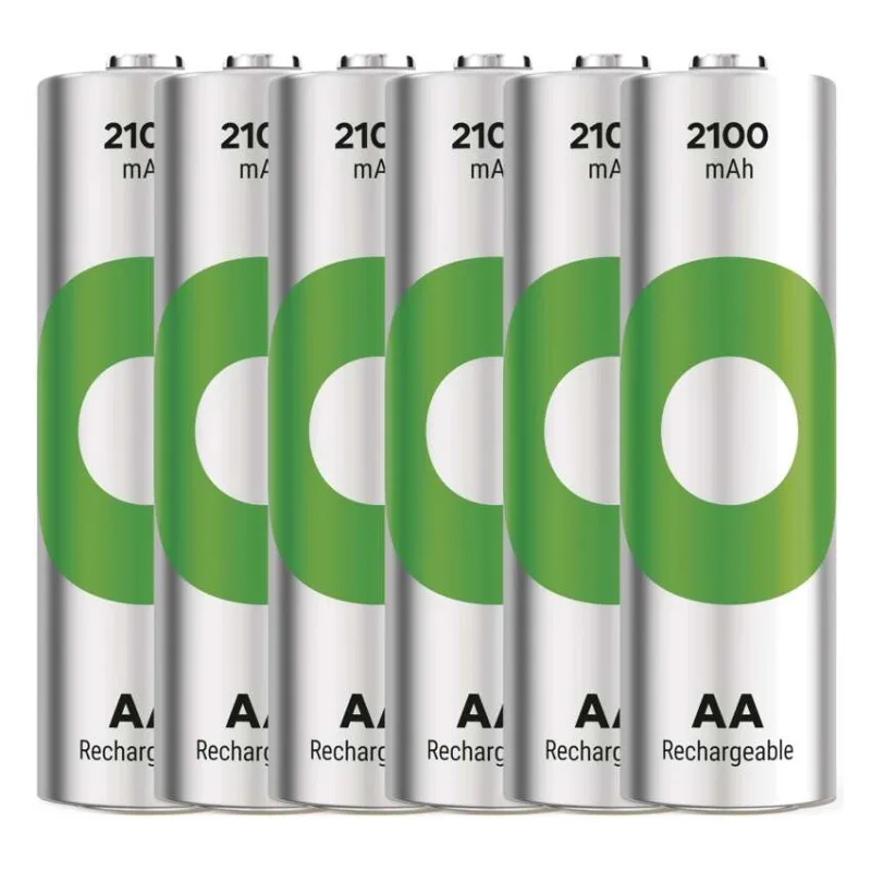 Nabíjacia batéria GP ReCyko 2100 (AA) 6 ks – Obrázok 3