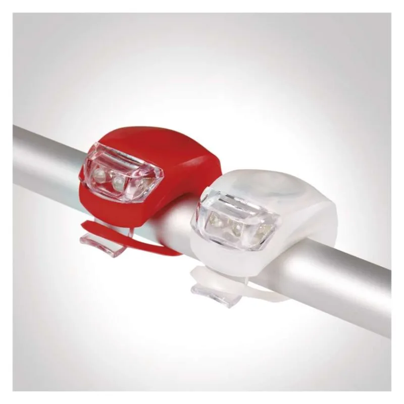 LED predné + zadné sviet. na bicykel P3921 na 2×CR2032, 10 lm – Obrázok 7
