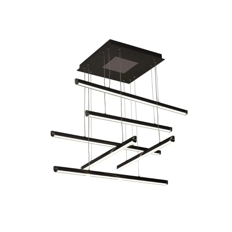 LED závesné svietidlo s diaľkovým ovládačom 100W - J3373/BCH – Obrázok 3
