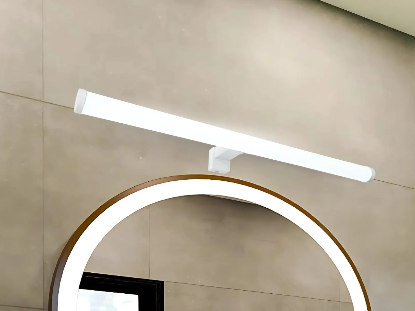 LED kúpeľňové svietidlo 12W / IP44 / 600 / 4000K - LNL7722/WH – Obrázok 9