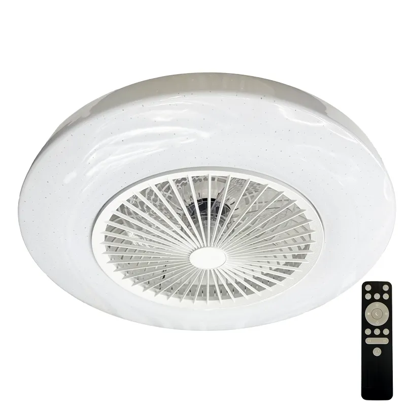 LED stropné svietidlo + stropný ventilátor STAR + diaľkový ovládač 72W - LCL6350 – Obrázok 2