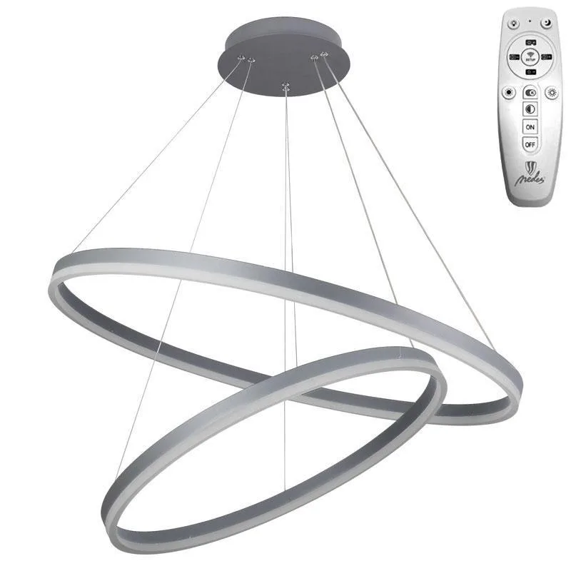 LED visiace svietidlo + diaľkový ovládač 100W - J4311/S – Obrázok 7