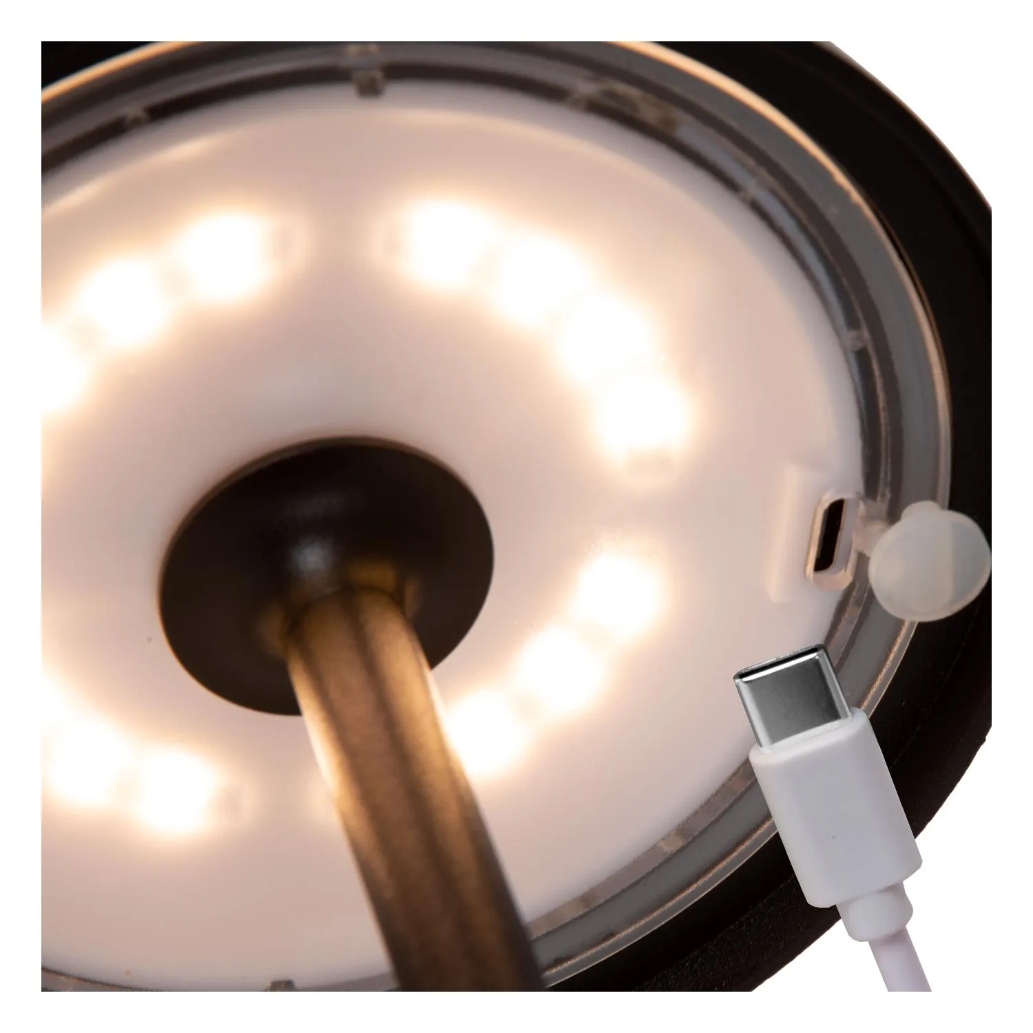 JOY - Nabíjateľná stolná lampa vnútorná/vonkajšia - Batériový balík - Ø 12 cm - LED tlmená - 1x1,5W 3000K - IP54 – Obrázok 10