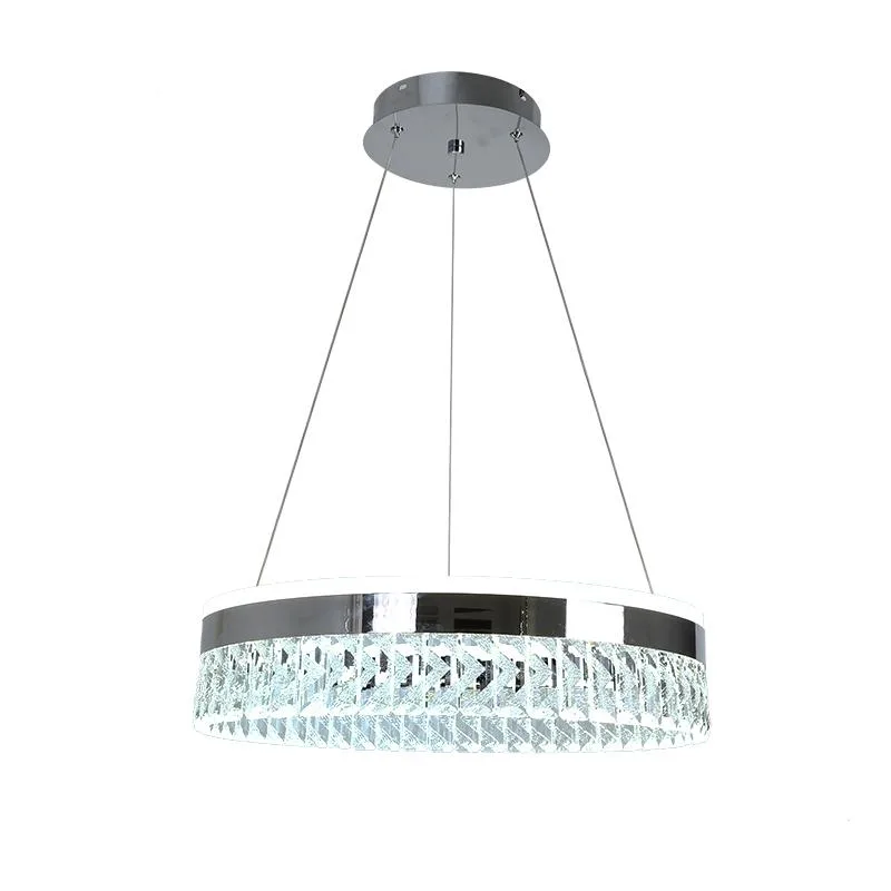 LED luxusné závesné krištáľové svietidlo s diaľkovým ovládačom 90W - TA2300/CH – Obrázok 8
