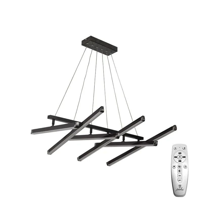 LED závesné svietidlo s diaľkovým ovládačom 90W - J3374/BCH – Obrázok 11