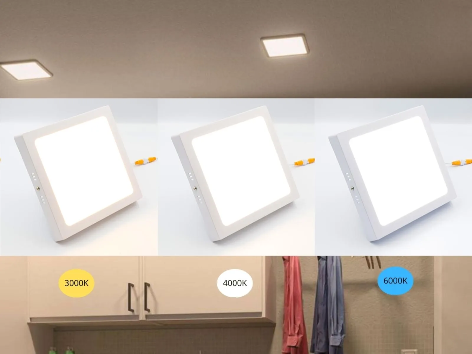 LED prisadený panel 18W / PSSF / SMD / CCT / WH - LPL434 – Obrázok 2