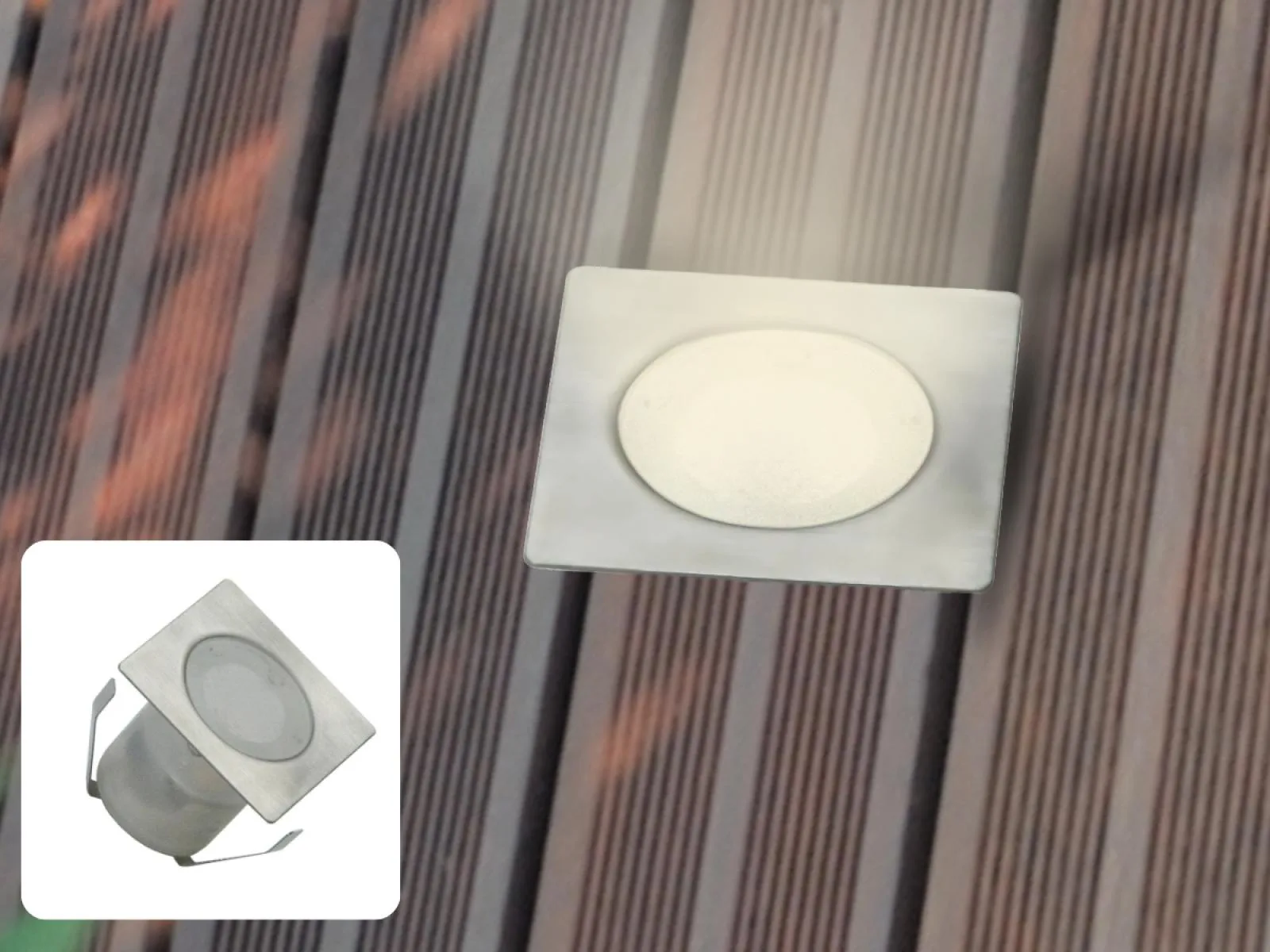 LED vonkajšie podlahové svietidlo 0,6W / IP67 FL113 / 2800K - LFL112S – Obrázok 6
