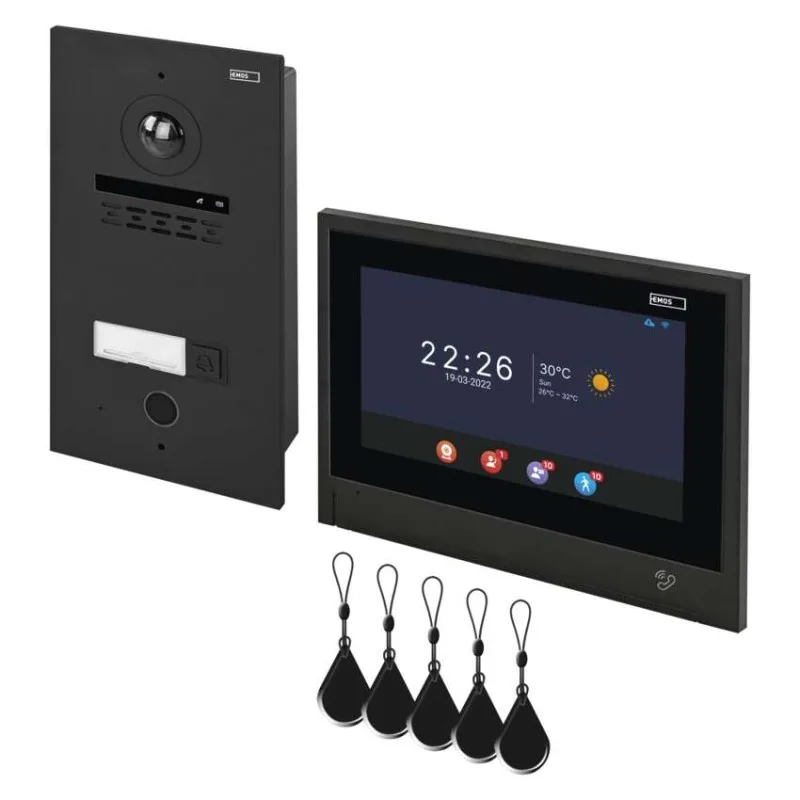 Sada domáceho video vrátnika GoSmart IP-880A 2WIRE s WiFi – Obrázok 2