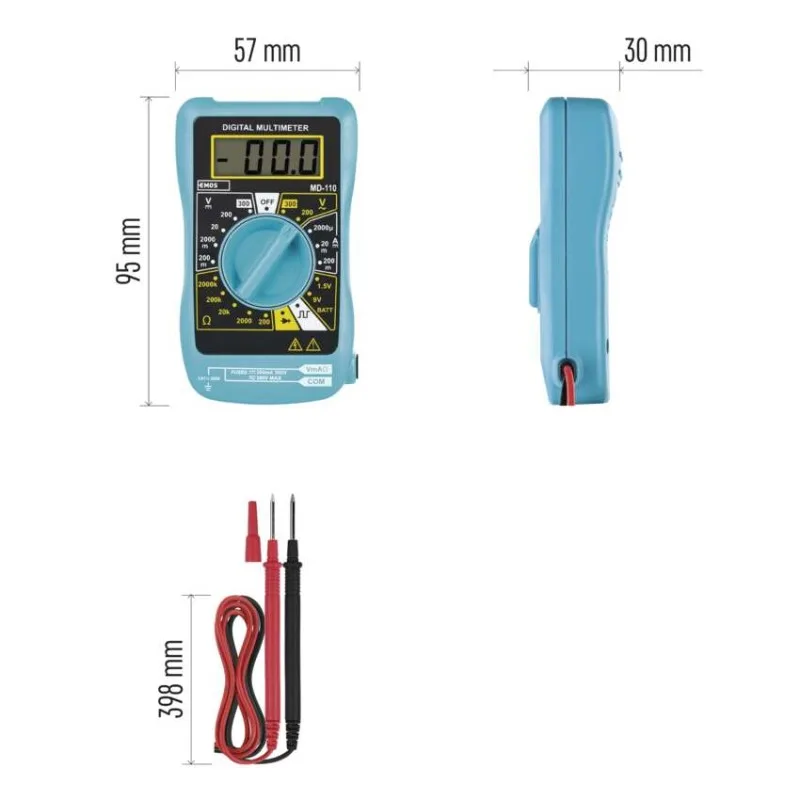 Multimeter MD-110 – Obrázok 11