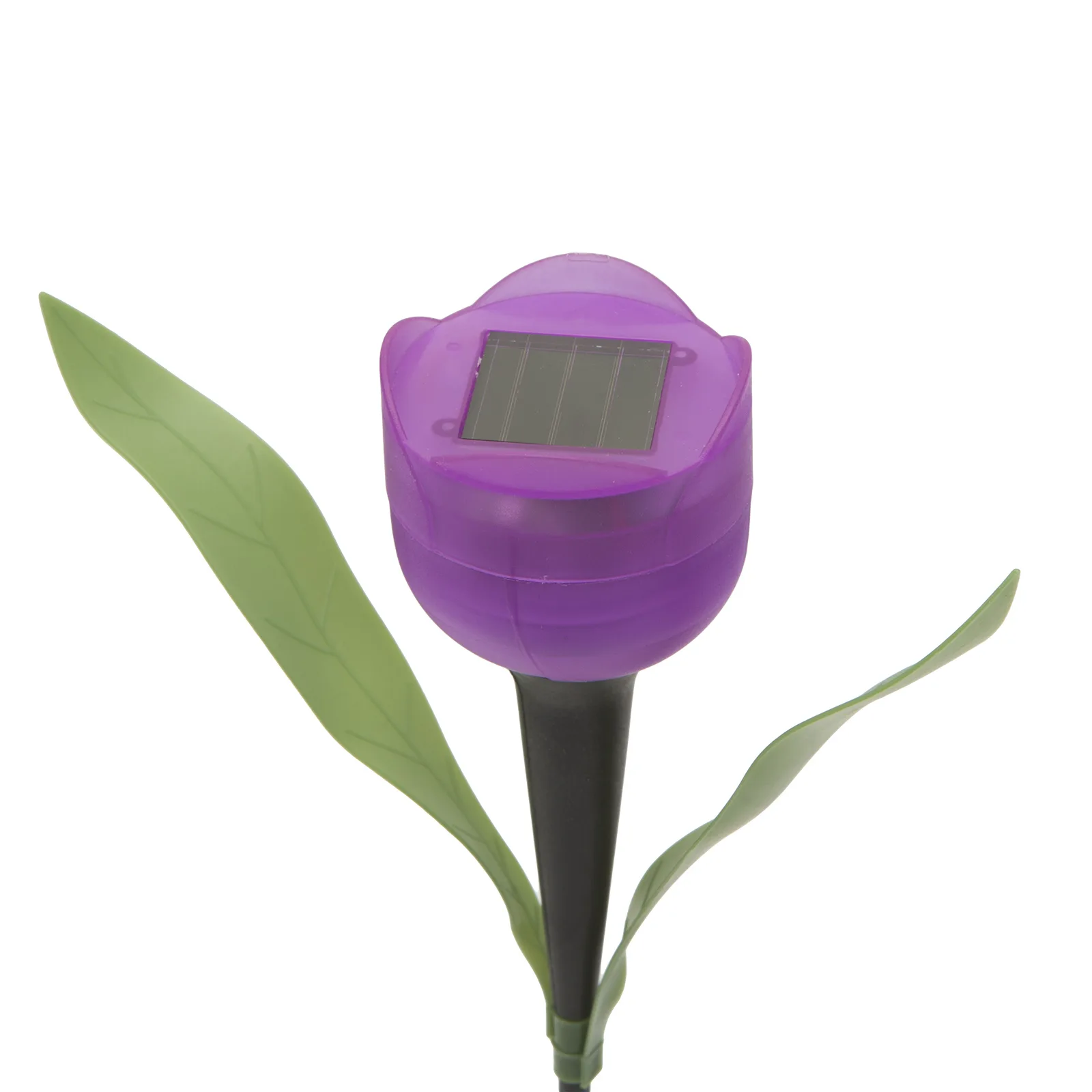 LED solárna lampa v tvare tulipánu – Obrázok 6