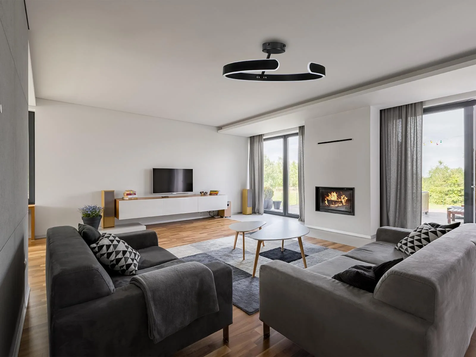 LED stropné svietidlo s diaľkovým ovládačom 72W - TA1314/B – Obrázok 12